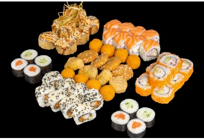 56 vnt. sušių rinkinys „Sushi Lover's“ 