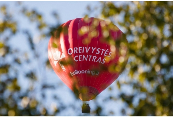 Skrydis oro balionu Šiaulių apylinkėse su „Oreivystės centru“