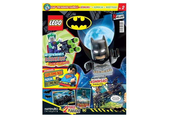 Žurnalo „LEGO® BATMAN™“ prenumerata