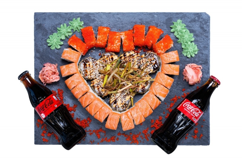 32 vnt. sušių rinkinys „Sushi Lover's“ Riešėje