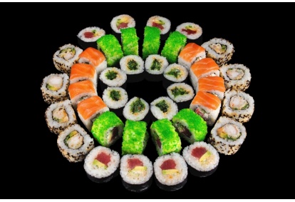 Apsilankymas sušių restorane „Sushi Lover's“ 