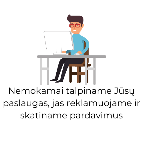 Skatiname pardavimus